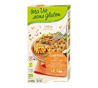 Gallette di riso e lenticchie rosse bio 2 unità di 100g