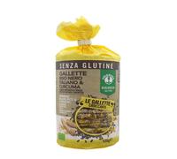 PROBIOS Gallette di Riso Nero Italiano e Curcuma, 100 grammi