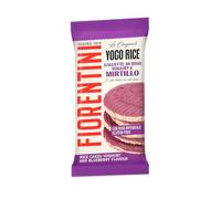 Gallette di Riso Ricoperte Gusto Yogurt e Mirtillo, Snack Dolce Croccante Senza Glutine, Ideale per Merenda e Pausa per fiorentini 100g