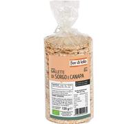 Gallette di sorgo con canapa 120 g BIO