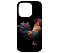 Galletto Arte Pollame Arte Animali Amanti Fattoria Pollo Custodia per iPhone 14 Pro