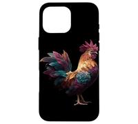 Galletto Arte Pollame Arte Animali Amanti Fattoria Pollo Custodia per iPhone 16 Pro Max