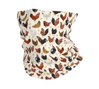 Galli e galline scaldacollo per uomini e donne, maschera antivento per il viso, sciarpa per la testa, passamontagna, bandana