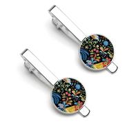 Galli Polacco Modello Arte Popolare Divertente Fermacravatta Clip Fermacravatta Clip Fermacravatta Clip Regolare Cravatta Regali Decorativi Per Gli Uomini, 5.5x2.2cm, Metallo