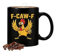 Gallina | 325ml Bicchieri In Ceramica,Tazze Originali Per Acqua - Per Vino Succo Birra Sala Da Pranzo Insegnanti Studenti Ufficio Ristorante Hotel Natale Halloween Collezionisti