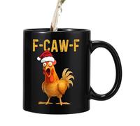 Gallina,350 ml Manico Ergonomico Ceramica a Tema Animale - Tazze Da Caffè Fattoria | Per Autunno, Festività, Natale, Compleanno, Festa, Casa, Cucina, Donne, Uomini, Amanti Degli Animali