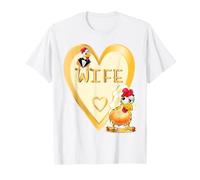Gallina - Velo da Sposa, Matrimonio Wife Moglie Maglietta