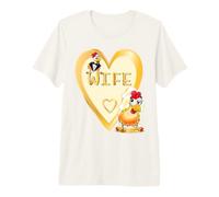 Gallina - Velo da Sposa, Matrimonio Wife Moglie Maglietta Premium
