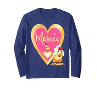 GALLINE DIVERTENTI POLLAIO FRANCESE MARIÉE SPOSA Maglia a Manica