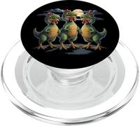 Galline In Costume T-Rex Divertente Halloween Dinosauro PopSockets PopGrip per MagSafe