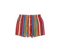 Gallo Boxer Mare Uomo Poliestere Arancio Zucca Righe Multicolor