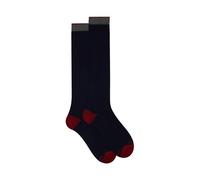 Gallo calza lunga donna blu cotone e cashmere tg. unica 36-40