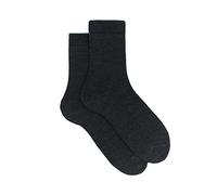 Gallo Calze corte tinta unita grigio antracite