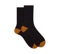 Gallo Calze corte uomo grigio fantasia pois