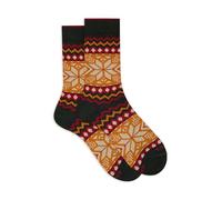 Gallo Calze corte uomo verde fantasia greca natalizia