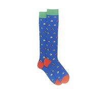 Gallo Calze lunghe blu cosmo fantasia scoiattoli