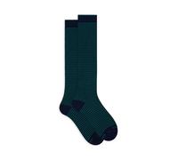 Gallo Calze lunghe uomo blu righe windsor