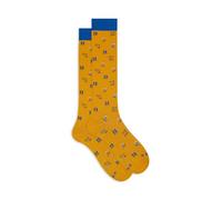 Gallo Calze lunghe uomo cotone fantasia surfisti giallo
