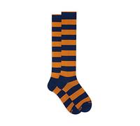 Gallo Calze lunghe uomo cotone leggero royal righe bicolore