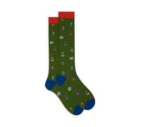 Gallo Calze lunghe uomo verde fantasia gioco calcio