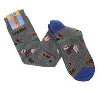 Gallo Calze lungo fantasia cani sport e neve AP510608 pirite