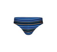 Gallo Costume Slip Uomo Righe Multicolor Blu