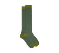 Gallo Men's long, light cotton socks made in Italy
