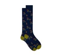 Gallo Calze lunghe uomo cotone fantasia scimmie in spiaggia blu