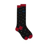 Gallo Men's long socks made in Italy from soft cotton fabric