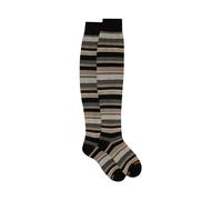 Gallo Parigina donna cotone nero righe multicolor
