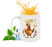 Gallo Per Caffè,In Ceramica Per La Colazione - Bicchiere Da Bere,Per Donne, Uomini, Casa, Lavoro, Festa Di Compleanno, Routine Mattutina, Libero Del Fine Settimana