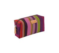 Gallo Pochette bauletto unisex viola righe multicolor
