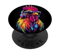 Gallo Pollo Papà Padre Pollaio Contadino Polli PopSockets PopGrip Adesivo