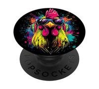 Gallo Pollo Papà Padre Pollaio Contadino Polli PopSockets PopGrip Adesivo