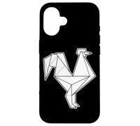 Gallo Pollo x Origami Gallo Custodia per iPhone 16