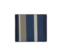 Gallo Portafoglio uomo pelle blu righe multicolor