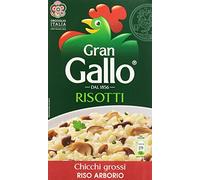 Gallo - Riso Arborio, Chicci Grossi per Risotti - 2 confezioni da 1 kg [2 kg]