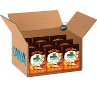 Gallo’s Protein Chips di Riso Integrale e Lenticchie al Gusto Hot Spicy, Non Fritti, Senza Glutine 40g [CAIYA® BOX da 9 Confezioni]