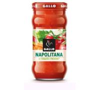 Gallo Salsa Napoletana - Bottiglia da 350 g, Sugo di Pomodoro con Basilico - Confezione da 3