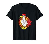 Gallo Segno Zodiacale Cinese (Ramo di Terra) Maglietta