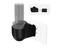 Gallo3D Supporto con Caricatore Integrato per Philips Sonicare, Presa Italiana, Caricatore USB Compatibile con Spazzolino Elettrico Philips Sonicare, Base per presa Salvaspazio per Bagno