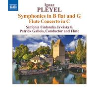 Ignaz Pleyel Ignaz Pleyel: Symphonies in B Flat and G/... (CD) Album