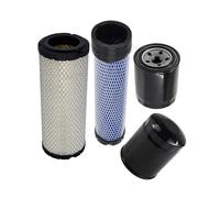 Galloparts Kit filtro manutenzione 4423981 M131803 compatibile con motore Yanmar 3TNV88-BNHB compatibile con escavatore compatto John Deere 35D 27D
