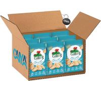 Gallo's Chips di Riso Integrale con Sale Marino Senza Glutine (Gluten Free) 40g [CAIYA® BOX da 9 Confezioni]
