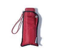 GALLOTTI Ombrello portatile mini tascabile, Ombrello richiudibile vari colori 18 cm, ombrello pieghevole da viaggio manuale Rosso