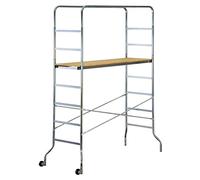 Gallotti - Trabattello Mini Ponteggio In Acciao Zincato Alt.230Cm.