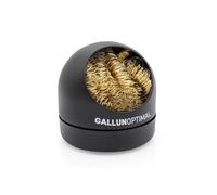 GALLUNOPTIMAL Detergente universale con lana di rame, corpo in metallo, supporto fisso, nero