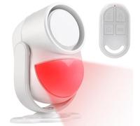 GALOOK Allarme rilevatore di movimento, sensore di movimento PIR con telecomando, tecnologia di sicurezza sistema di allarme per protezione antifurto in case, negozi, uffici, auto,125 dB