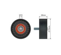 Galoppino, Cinghia Scanalata Adatto A per Hyundai Accent, Elantra, Getz,