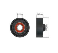 Galoppino, Cinghia Scanalata Adatto A per Volvo S60 I 2.4D 01-10, S80 01-0